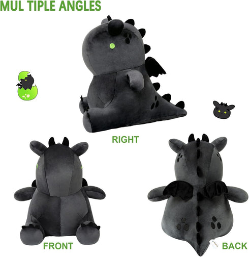 Ditucu Cute Dragon Plush Stuffed Animals, 12 inch Soft Dolls Birthday Gifts for Kids