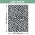 Mazeann White Black Zebra Print Car Seat Cover Baby Breathable Soft Infant Carseat Covers Canopies Babies Carrier