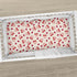 Cstdyfrv 52''x28'' Valentine's Day Cherry Baby Boys Girls Crib Sheets Pink Cherry Bows Love Heart Toddler Bed Sheets
