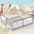 Baby Playpen Playard, 50x50 Baby Fence with Gate, Sturdy Safety Indoor & Outdoor Activity Center
