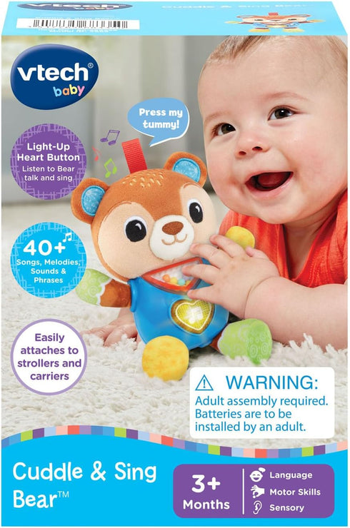 VTech Cuddle & Sing Bear Toy for Stroller and Crib
