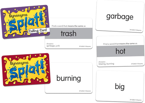 Teacher Created Resources Synonyms Splat Game