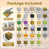 100PCS 3+, Magnetic Blocks, Magnetic Building Blocks, Stacking Magnets for Kids, Sensory Toy for STEM Constructions