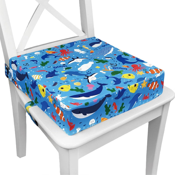 Toddler Booster Seat for Dining Table & Kitchen Chairs - Premium Foam