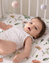 Pack 2 Pack, Pack Pack and Play Sheets Fitted Jersey Knit Mini Crib Sheets for Baby Boys and Girls, Compatible