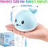 1-3, 6-12 1 Gigilli Baby Bath Toys, Light Up Whale Sprinkler Bath Toys for Kids Ages Pool Water Table Bathtub Fountain