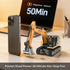 DAOGU Excavator,1:64 Programming 3 4 5 6 7 8-12 Remote Control mini RC Alloy Construction Vehicle Toys, STEM Tools