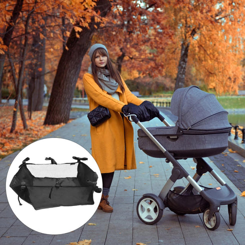 Toddmomy Stroller Car Stroller Infant Pushchair Pram Bottom Basket Storage Basket Replacement Storage Organizer Bag