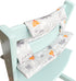 ZARPMA Highchair Cushion Compatible with Stokke Tripp Trapp Chiar High Chair Insert Cotton Fabric Cover Filled