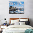 Portland Head Light Paint by Numbers Kits, Acrylic Oil Painting for Adults Kids, Tropical Seascape Home Decor
