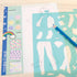Make It Real Fashion Design Sketchbook for Girls, Digital Dream Kit with 110 Stickers, Stencils, Design Guide