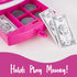 Pretend Play Pink Cash Register Toy - Learn & Play Shopping Kids Toys with Electronic Mic, Scanner, Calculator, Play