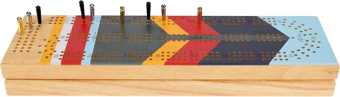 Canoe Cribbage Board