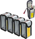 4pcs Lipo Battery Fireproof Explosion Proof Bag Storage Guard Safe Pouch, 125mm
