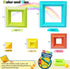 Montessori Toddler Toys for Ages 2-4, 60 PCS Stacking Building Blocks, Kids Sensory Toys for Preschool Learning