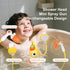 3 1 2 3 Baby Bath Sprayer Toy for Toddlers-Adjustable Water Flow Rinser with Squirting Ducks & Bathtub Shower Head,Fun