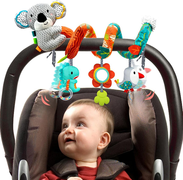 MONSTIME Car Seat Toys for Babies 0-6 Months, Newborn Toys Baby Toy