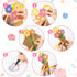 72Pcs Set BeYumi Flower Bouquet Craft Kit - Mother's Day Flower Bouquet Craft for Kids Make Your Own Bunch of Flowers