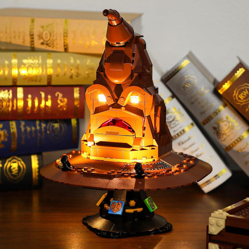 BRIKSMAX LED Lighting Kit for Lego-76429 Talking Sorting Hat, Compatible with Lego Harry Potter Set