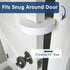 Wittle Baby Proofing Door Stopper, 4pk, Soft EVA Foam Finger Pinch Guard, Prevents Injuries, White