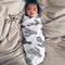 SANNIX Cactus Muslin Swaddle Blankets, Cotton Baby Swaddle Wrap, Floral Print Baby Blanket