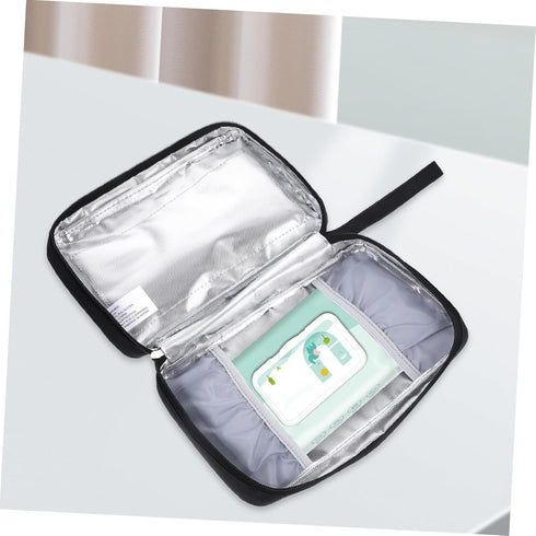 Portable USB Baby Wipe Warmer Adjustable Temperature Heating Bag Multi-Functional Travel Wipes Dispenser for Babies