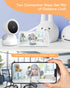 ARENTI 2K/3MP 6, (D3) Baby Camera Monitor, WiFi Smartphone App, Super Night Vision, Crying Detection, Auto Tracking
