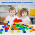 aotipol Building Blocks for Kids, 101-piece Large Classic Building Bricks Set, Basic STEM Toys Gift for All Ages
