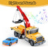 3+ 3-8 SASBSC Toy Trucks Big Tow Truck Toys for Year Old Boys with Sound and Light Friction Power Trucks Birthday Gifts