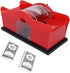 No Jammed Playing Cards Manual Hand Crank Card Shuffler, Includes 2 Decks of Playing Cards for Various Games