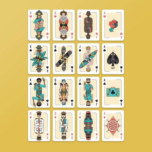 Card Games for Travelers - Box Set of 30 Classic Games & 2 Decks - Ages 6+, 1 to 12 Players