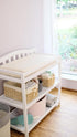 Naturepedic Organic Contoured Changing Pad Cover - Easy to Clean, Lightweight & Portable, 16" x 31"