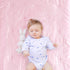 Set 3 Set Wowelife Boho Mini Crib Bedding for Girls, Piece Tufted Jacquard Ruffle Fringe Baby Girl Crib Bedding