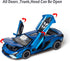 Lambo Toy Car Sian FKP3 Die-Cast Model with Lights and Sound Pull Back Toy for Boys Age 3-6