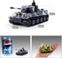 1:72 Cheerwing German Tiger I Panzer Tank Remote Control Mini RC Tank with Rotating Turret and Sound