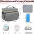 S1 S2 Pack Breast Pump Bag Fit for Spectra and - Pumping Bag with Ice & Waterproof Mat, Portable Breast Pump Storage