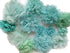 YYCRAFT 12pcs Mint/Aqua Chiffon Lace Hair Flower, Baby Bows for Girls Headband, Crafts, Party Decoration (2"-4.5")