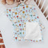 Selgkds 60x80inch Cute Geese Boho Flowers Baby Blankets for Girls Boys Infants Toddler Crib Stroller Blue Spring Ducks