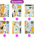 OTAITY 24 Sheets Make Your Own Construction Vehicle Stickers for Kids Boys, Make-a-Face Engineering Vehicles Fire