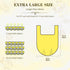 (18 23in), 96 Count, Large Adult Diaper Disposal Bags x Lemon Scented, Waste Disposal for Elderly, Baby Diaper Trash