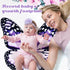 6 60" 40" Chumia Pcs Baby Monthly Milestone Blanket for Girl x Butterfly Milestone Blanket Age Photo Photography