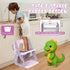 Gliizee mall 2 1 Potty Training Seat, Upgrade in Potty Training Toilet with Step Stool Foldable Toddler Toilet Seat