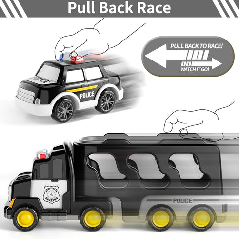 5 1 1 2 3 4 5 1-3 3-5, 1 2 3 4 5 Bennol Toddler in Police Truck Toys for Year Old Boys, Police Rescue Vehicles Car