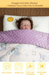 40"x40", Pack Baby Comforter Lightweight Down Alternative Quilted Blanket for n Play, Bassinet & Crib, Soft Minky Dots