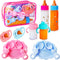 Woozettn 13 Pcs Baby Doll Accessories Magic Bottle Set,Pretend Play Feeding Toy Set