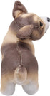 Lifelike Chihuahua Stuffed Animal, Animated Plush Puppy Toy, Super Realistic Dogs, Excellent Gifts for Kids Birthday