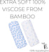 100% Pack 2 Baby Swaddle Blanket - Extra Soft Made of Viscose from Bamboo - Breathable Nursing Receiving Swaddle