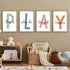 TQianJiang 11x16 Inch Set 4 This Is Where The Fun Stuff Happens Kids Playroom Wall Art Of Rustic Kids Wood Framed Boy