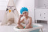 Baby Shower Cap Shield | Baby Bath Set with Shower Cap, Water Cup, Massage Brush | Visor Hat for Eye and Ear Protection