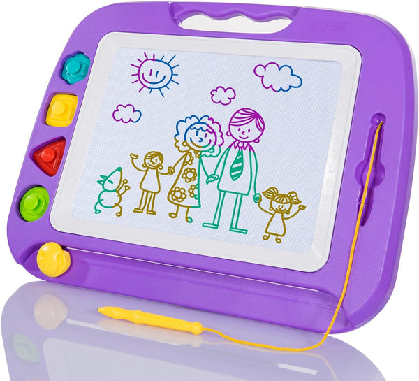 SGILE Toddler Toys for Kids, Large Magnetic Drawing Board for Birthday Gift,